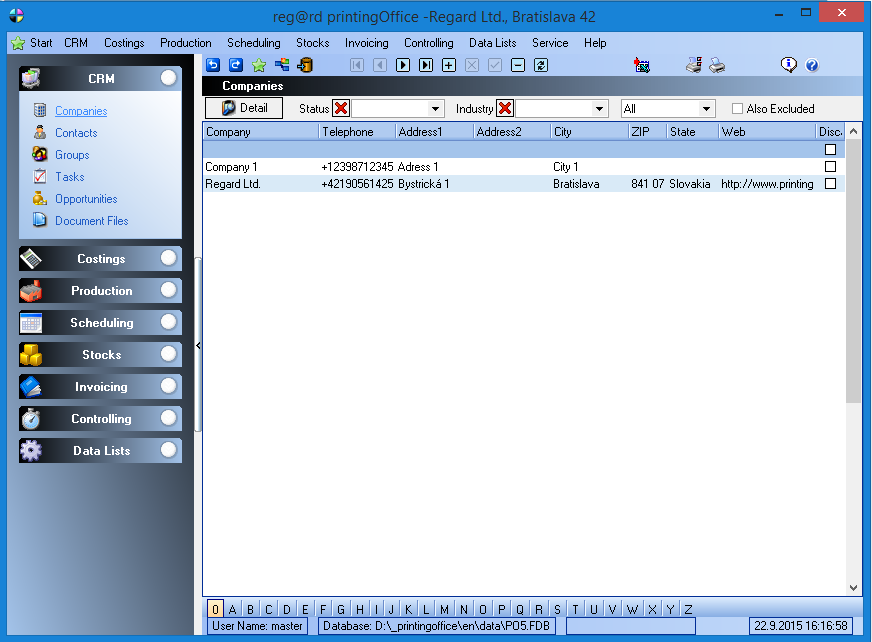 printingOffice business features screenshot